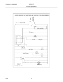 WIRING SCHEMATIC Diagram and Parts List for GLRT217TDQ9  Frigidaire Refrigerator
