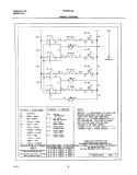 WIRING DIAGRAM Diagram and Parts List for FEC36C4ACA  Frigidaire Cooktop