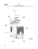 Part Location Diagram of 327360301 Frigidaire PANEL-CONTROL