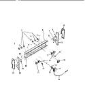 BACKGUARD Diagram and Parts List for KF350GDD3  Frigidaire Wall Oven