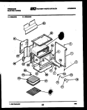 BODY PARTS Diagram and Parts List for R32BAL2  Frigidaire Range