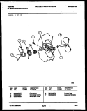 CAM Diagram and Parts List for 61-1073-10-00  Tappan Dishwasher