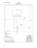 WIRING DIAGRAM Diagram and Parts List for FEB24S2ASF  Frigidaire Wall Oven