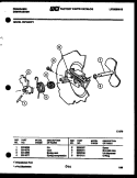CAM Diagram and Parts List for DW1805KF1  Frigidaire Dishwasher