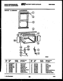 CABINET AND INSTALLATION PARTS Diagram and Parts List for AS256N2K1  Frigidaire Air Conditioner