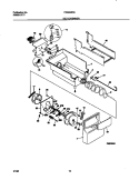 ICE CONTAINER Diagram and Parts List for FRS22ZRGB1  Frigidaire Refrigerator