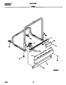 Frigidaire Mdb124bjb0 2 Diagram and Parts List for MDB124BJB0 V0 Frigidaire Refrigerator
