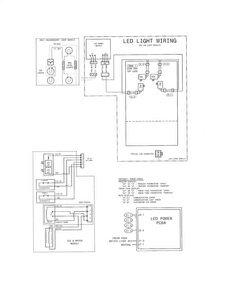 Wiring Diagram Diagram and Parts List for FGHB2735NP0  Frigidaire Refrigerator