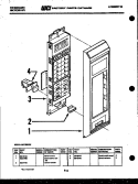 Part Location Diagram of 5303203213 Frigidaire Button