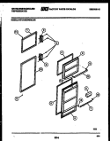 Part Location Diagram of 5303208187 Frigidaire PANEL