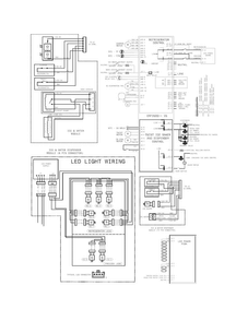 Wiring Diagram Diagram and Parts List for 25370343410  Kenmore Refrigerator