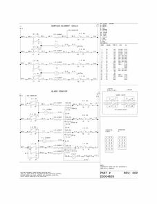 Wiring Diagram Diagram and Parts List for 79042519310  Kenmore Range
