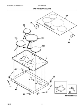 Part Location Diagram of 357226370 Frigidaire ELEMENT