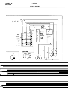 Wiring Diagram Diagram and Parts List for 5338009B  Frigidaire Air Conditioner