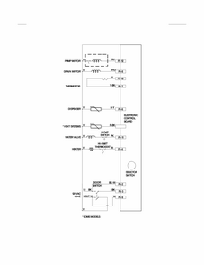 Wiring Diagram Diagram and Parts List for 58715369101A  Kenmore Dishwasher