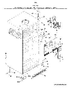 Cabinet Diagram and Parts List for 25360509618  Kenmore Refrigerator