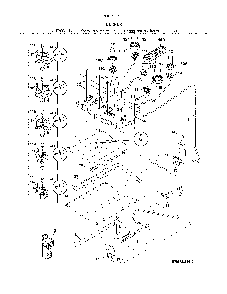 Burner Diagram and Parts List for 79074237711  Kenmore Range