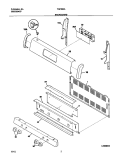 Part Location Diagram of 316244418 Frigidaire PANEL