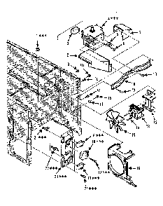Switches And Microwave Parts Diagram and Parts List for 5648804180  Kenmore Microwave