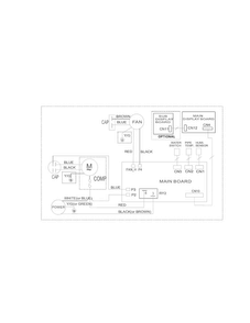 Wiring Diagram Diagram and Parts List for CAD301NUD13  Frigidaire Dehumidifier