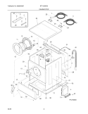 Part Location Diagram of 134226600 Frigidaire CONTROL BOARD