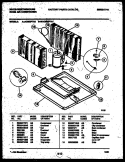 SYSTEM PARTS Diagram and Parts List for AC052P7A2  Frigidaire Air Conditioner