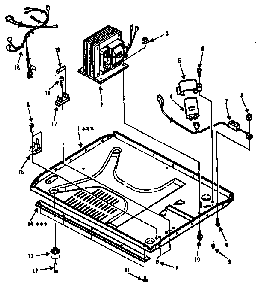 Microwave Parts Diagram and Parts List for 5648844881  Kenmore Microwave