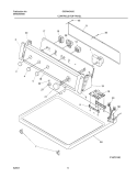 Part Location Diagram of 134040600 Frigidaire PANEL