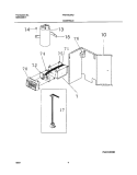 CONTROLS Diagram and Parts List for FAS185J2A2  Frigidaire Air Conditioner