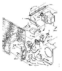 Switches And Microwave Parts Diagram and Parts List for 5648748610  Kenmore Microwave