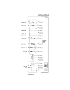 Wiring Diagram Diagram and Parts List for FGBD2445NQ5A  Frigidaire Dishwasher