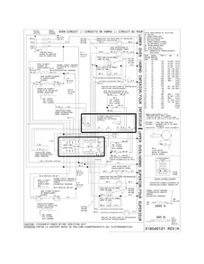 Wiring Diagram Diagram and Parts List for 79048774900  Kenmore Wall Oven