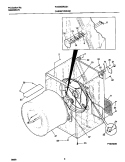 P16V0036 DRY CAB, HEATER Diagram and Parts List for FDGB55RGS1  Frigidaire Dryer