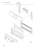 Part Location Diagram of 316419701 Frigidaire OVERLAY