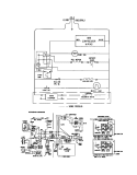 WIRING DIAGRAM Diagram and Parts List for WRT21NRCD0  Frigidaire Refrigerator