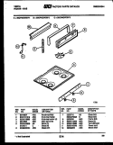 Part Location Diagram of 5308008064 Frigidaire GLASS-TRIM