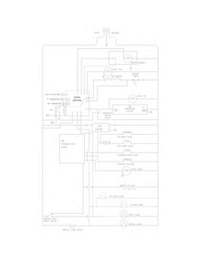 Wiring Schematic Diagram and Parts List for FFHS2611LWD  Frigidaire Refrigerator
