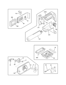 Controls Diagram and Parts List for FPHS2699PF0  Frigidaire Refrigerator