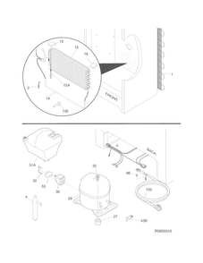 Part Location Diagram of 297259514 Frigidaire CONTROLLER