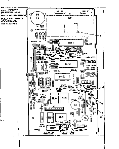 Power And Control Circuit Board Part No. 12359r Diagram and Parts List for 5648598410  Kenmore Microwave