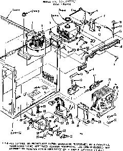 Cavity Parts Diagram and Parts List for 5649977911  Kenmore Microwave