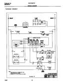 WIRING DIAGRAM Diagram and Parts List for FGF378WCCF  Frigidaire Range