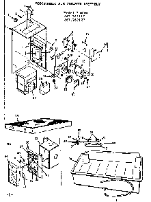 Electronic air cleaner assembly Diagram and Parts List for 867769112  Frigidaire Air Conditioner