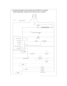Wiring Schematic Diagram and Parts List for FFTR1515LWC  Frigidaire Refrigerator