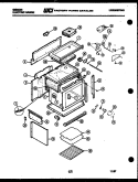 BODY PARTS Diagram and Parts List for KEC457NSAA  Gibson Range