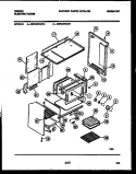 BODY PARTS Diagram and Parts List for GEF400WAW1  Gibson Range