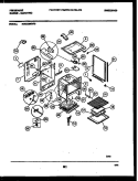 BODY PARTS Diagram and Parts List for REGC39BNW3  Frigidaire Range