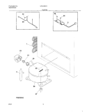 SYSTEM Diagram and Parts List for CFC07M1HW1  Uni Freezer
