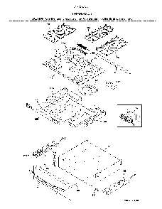Top/drawer Diagram and Parts List for 79032673611  Kenmore Range
