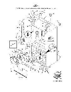 Cabinet Diagram and Parts List for 2537034241F  Kenmore Refrigerator